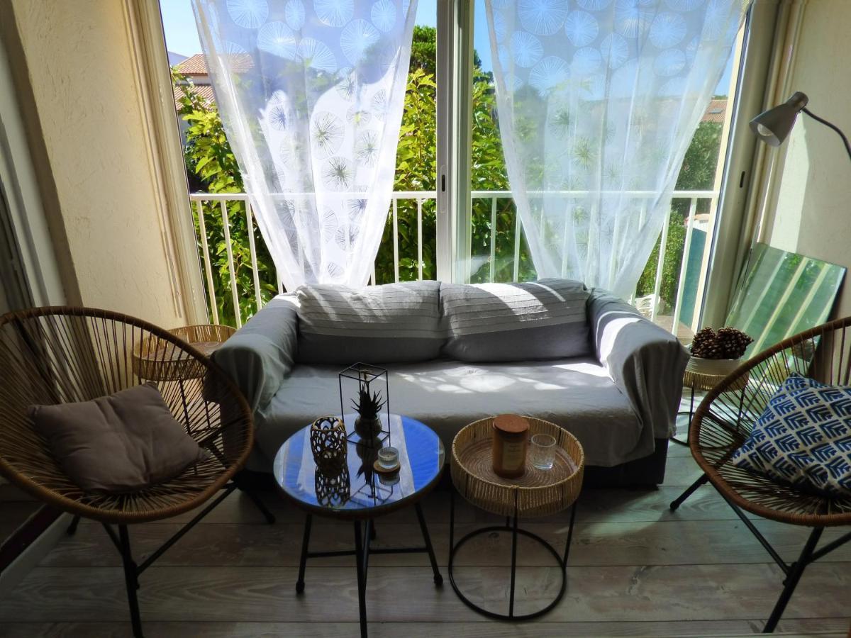 Charmant T2, Cabine, Parking, Les Balcons De La Mediterranee, Narbonne Plage المظهر الخارجي الصورة